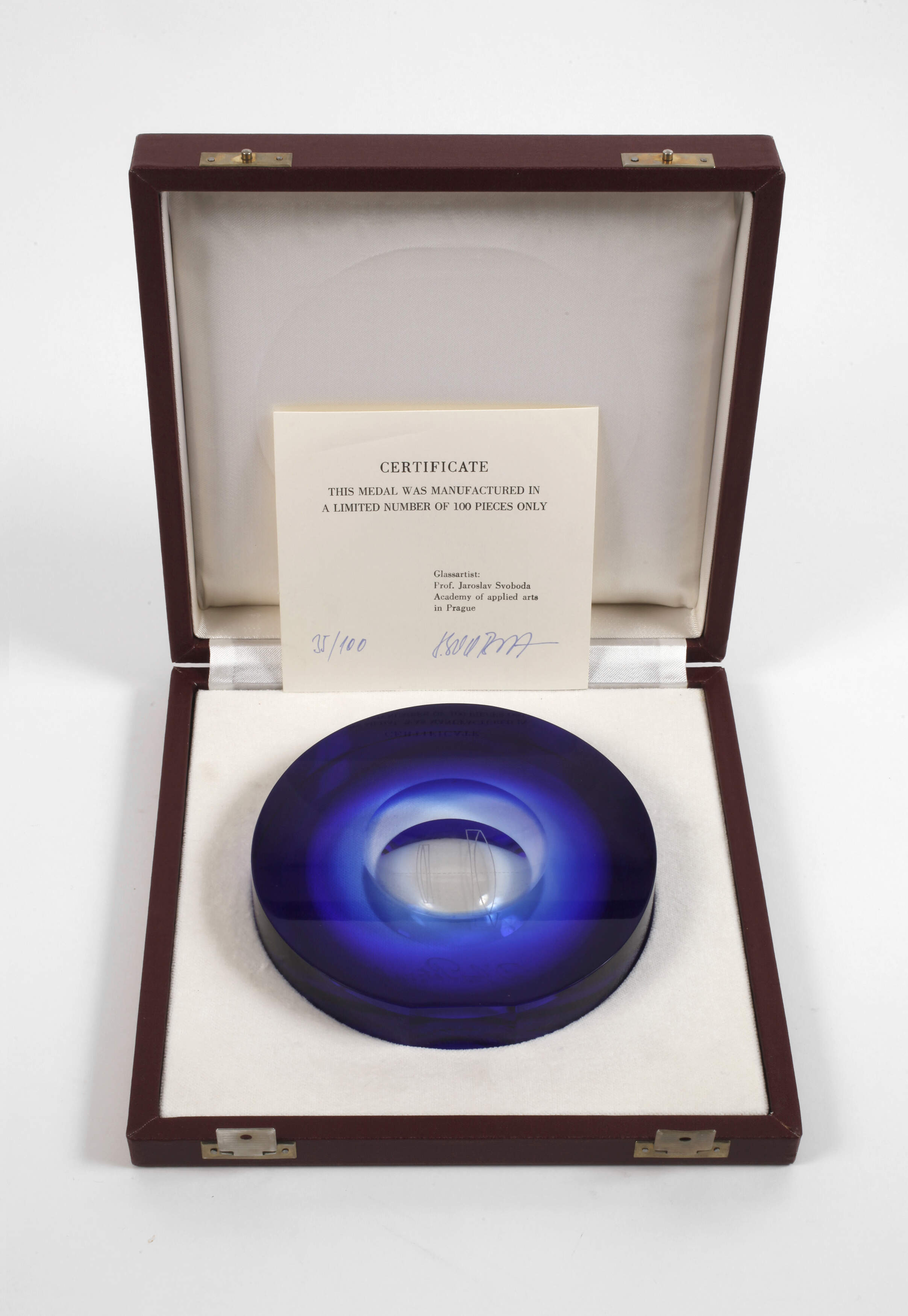 Glasobjekt Prof. Jaroslav Svoboda