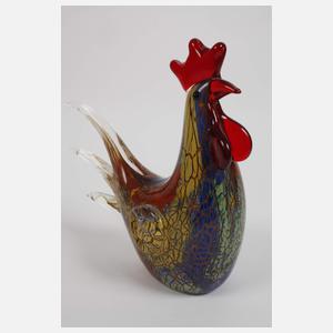 Murano vier Schalen und ein Hahn