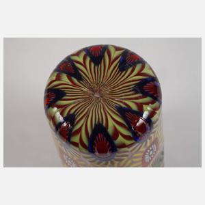 Murano Vase mit Murrinen