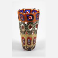 Murano Vase mit Murrinen111