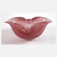 Murano Schale mit zerplatzter Goldfolie111