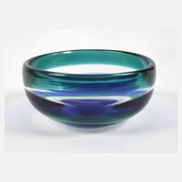 Murano Venini Schale "A fasce di colore"111