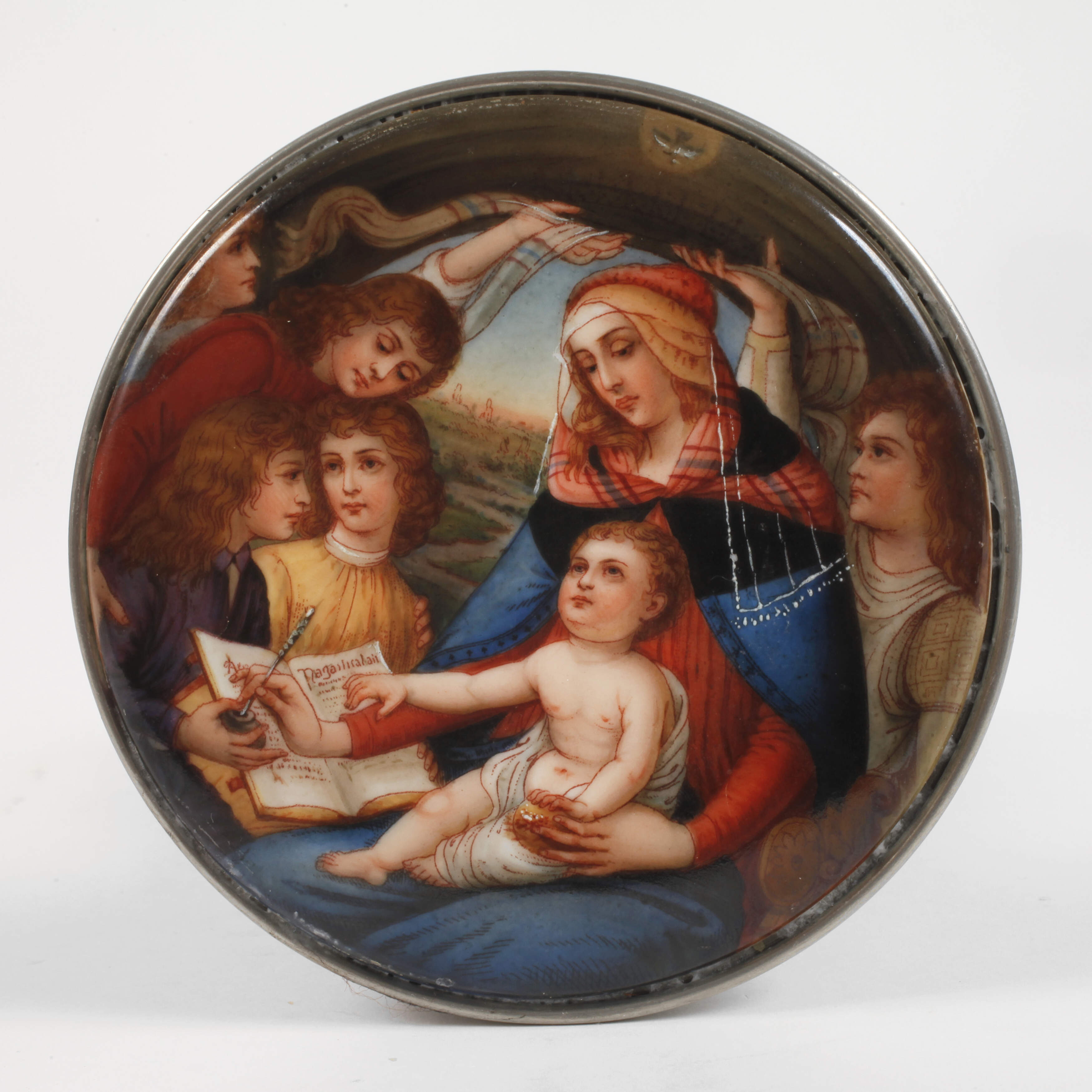 Kleine Bildplatte "Madonna del Magnificant"