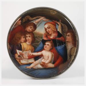 Kleine Bildplatte "Madonna del Magnificant"