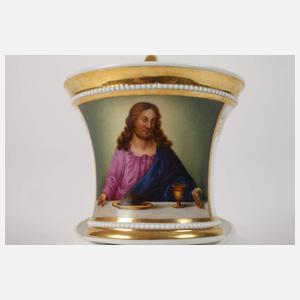 KPM Berlin Eucharistietasse mit Untertasse