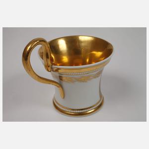 KPM Berlin Eucharistietasse mit Untertasse