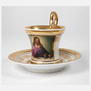 KPM Berlin Eucharistietasse mit Untertasse