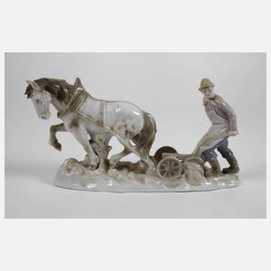 Fraureuth/Wallendorf pflügender Bauer