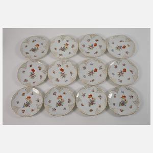 Fraureuth prunkvolles Kaffee-/Teeservice "Rokoko"