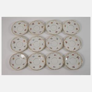 Fraureuth prunkvolles Kaffee-/Teeservice "Rokoko"