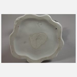 Heubach Lichte Baumstammvase mit Dohlen