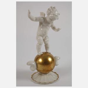 Hutschenreuther Konvolut Goldkugel-Figuren