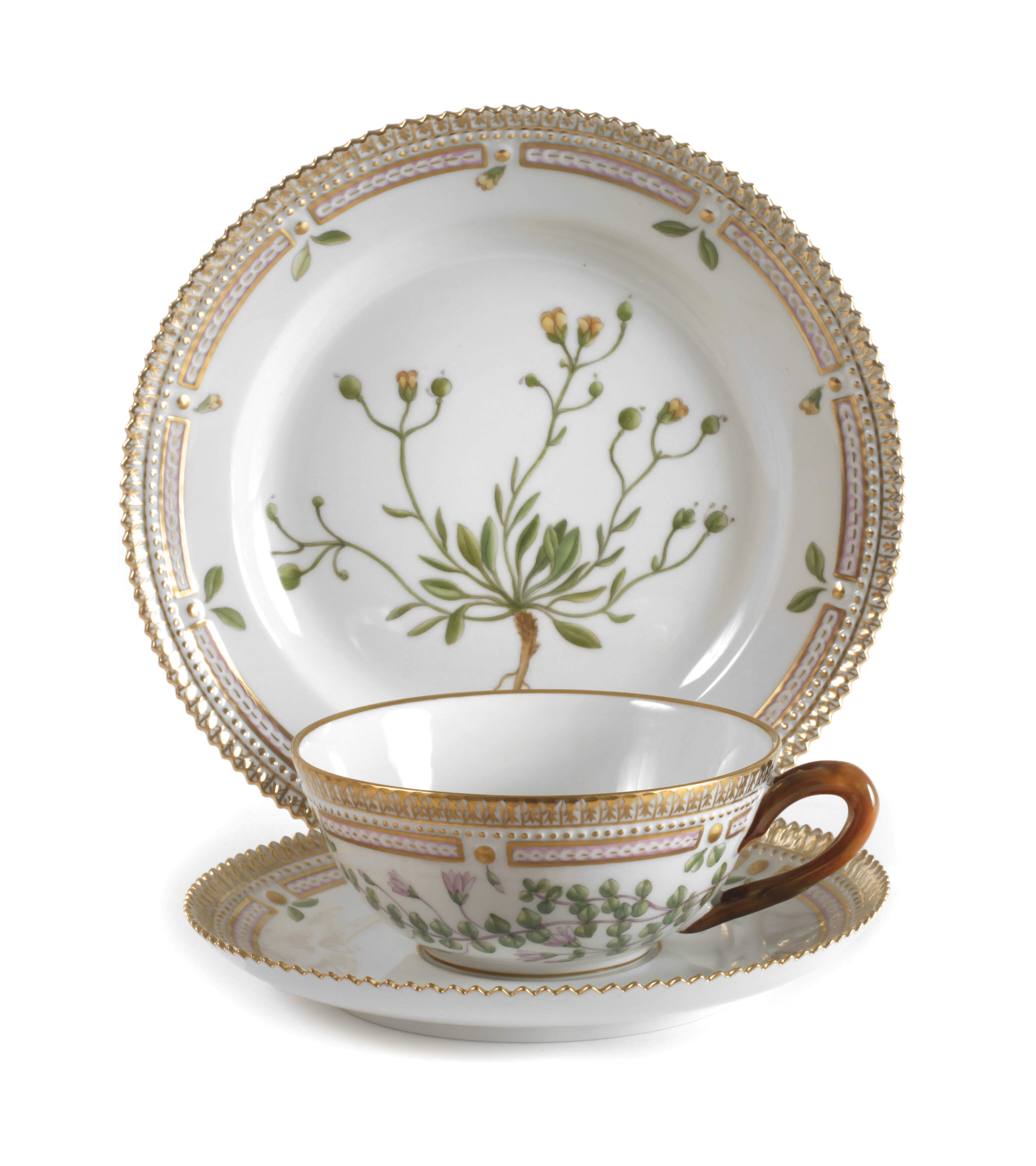 Kopenhagen Teegedeck "Flora Danica"