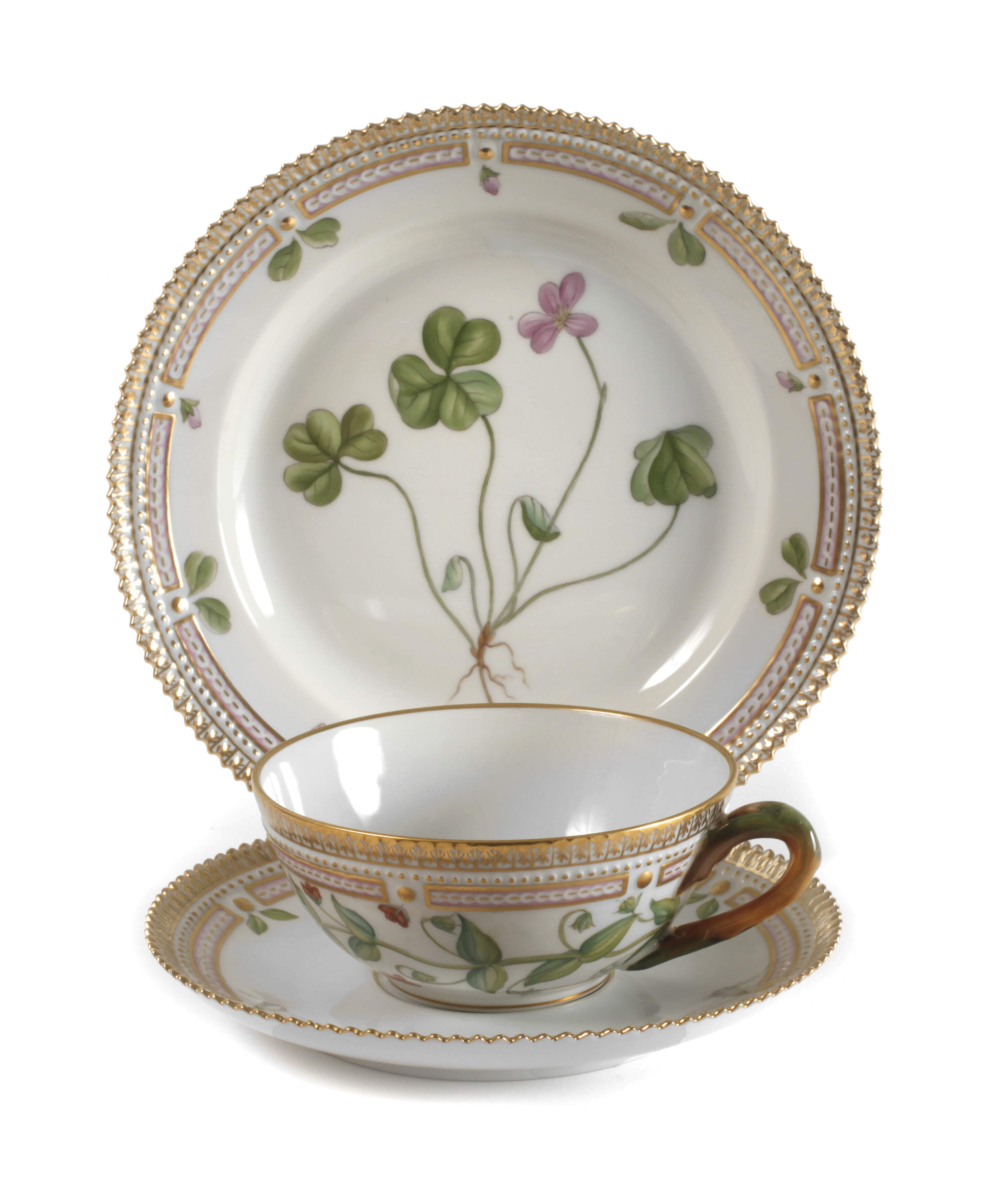 Kopenhagen Teegedeck "Flora Danica"