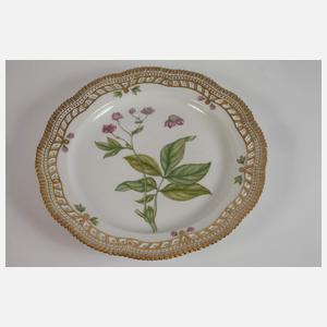 Kopenhagen Kuchenplatte "Flora Danica"