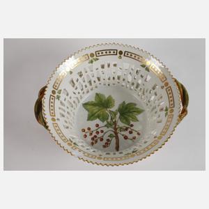 Kopenhagen Korbschale "Flora Danica"