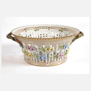 Kopenhagen Korbschale "Flora Danica"