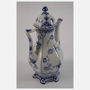 Kopenhagen Kaffeeservice "Musselmalet Vollspitze"