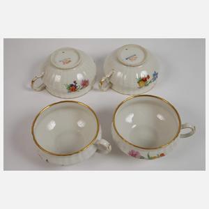 KPM Berlin Speiseservice Blumen und Insekten