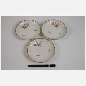 KPM Berlin Speiseservice Blumen und Insekten