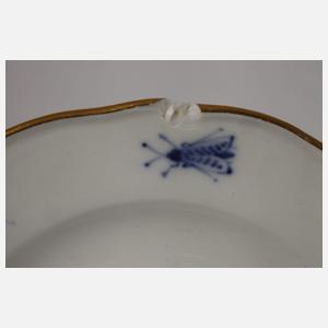 Meissen umfangreiches Speiseservice "Blaue Blume"