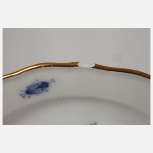 Meissen umfangreiches Speiseservice "Blaue Blume"