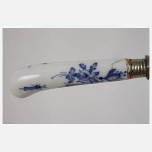 Meissen sieben Messerbänkchen "Blaue Blume"