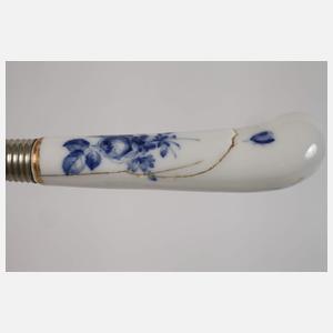 Meissen sieben Messerbänkchen "Blaue Blume"