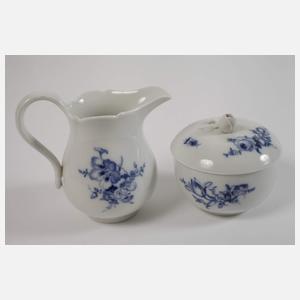 Meissen Kaffeeservice "Blaue Blume/Goldgräser"