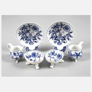 Meissen Gewürzset "Zwiebelmuster"