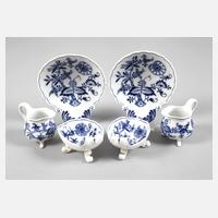 Meissen Gewürzset "Zwiebelmuster"111