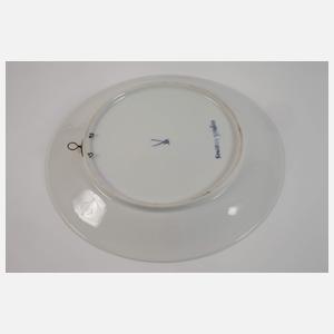 Meissen Wandteller "Schwarze Schwäne"