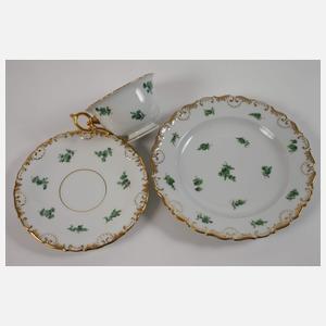 Meissen prunkvolles Kaffeeservice "Blumenzweige"