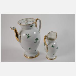 Meissen prunkvolles Kaffeeservice "Blumenzweige"