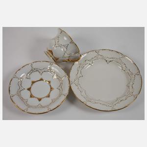 Meissen Prunkgedeck "B-Form"