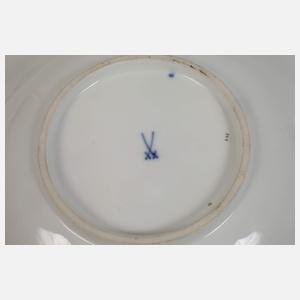 Meissen Prunkschale Windenrelief