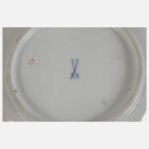 Meissen Prunkschale Streublümchendekor