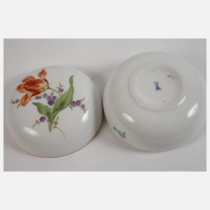Meissen Konvolut Blumenmalerei