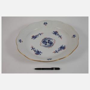Meissen großer Wandteller "Reicher blauer Drache"