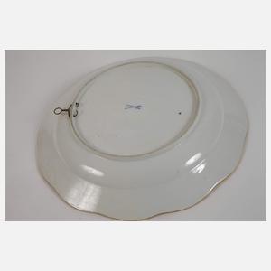 Meissen großer Wandteller "Reicher blauer Drache"