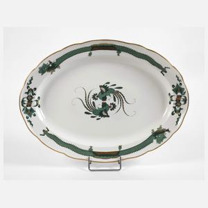 Meissen große Platte "Reicher grüner Drache"