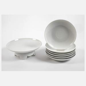 Meissen Schalenset "Börner-Form"