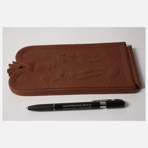 Meissen Jahresplakette Paul Börner