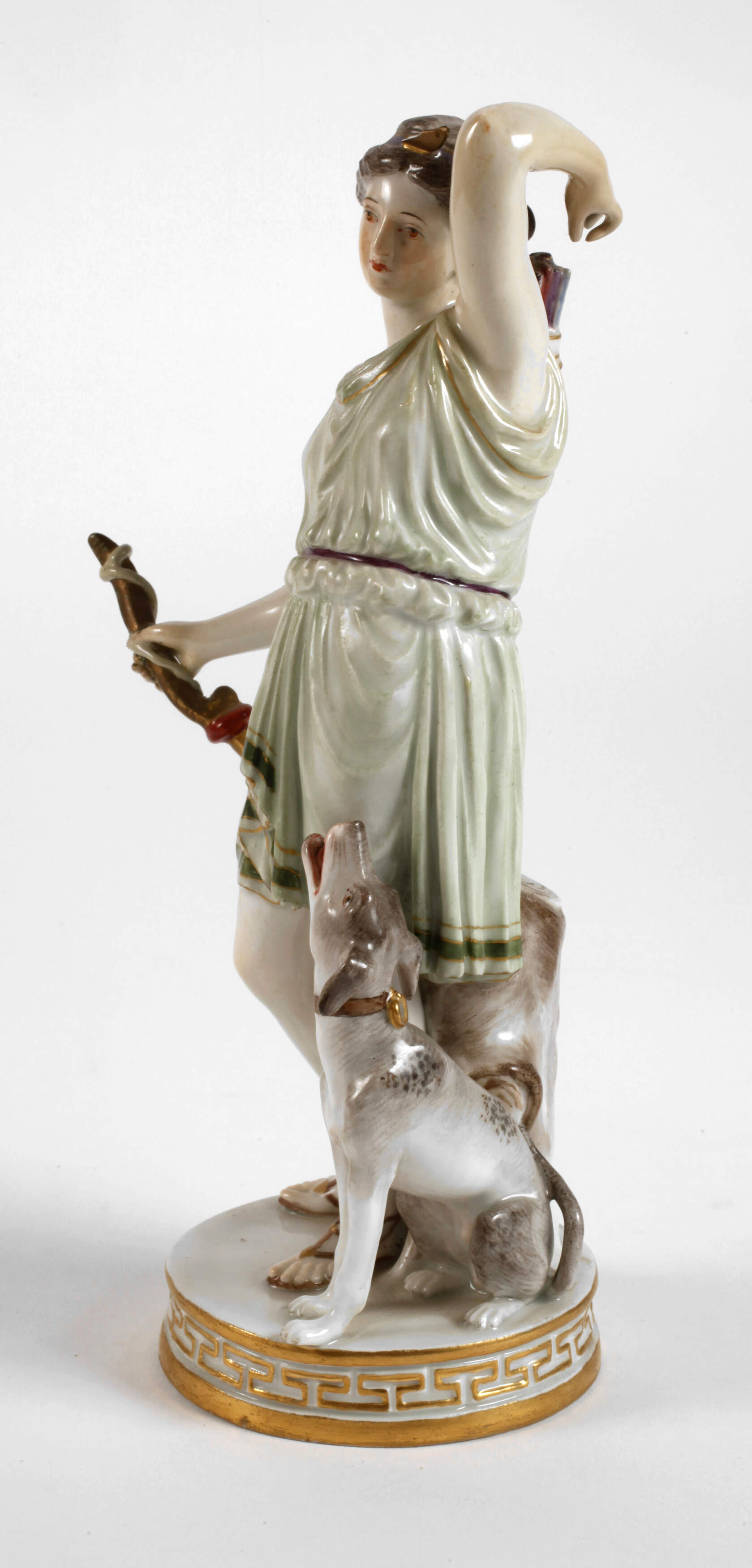 Meissen "Diana mit Hund"