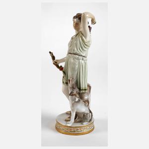 Meissen "Diana mit Hund"