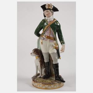 Meissen "Jäger mit Hund"