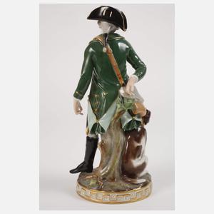 Meissen "Jäger mit Hund"