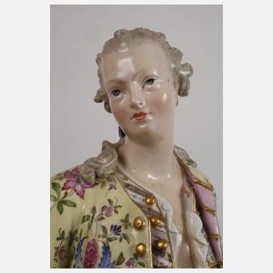 Meissen großer "Gärtner" und "Gärtnerin"