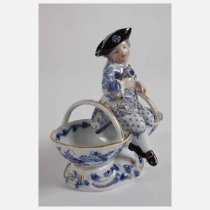 Meissen figürliche Saliere "Zwiebelmuster"