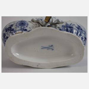 Meissen figürliche Saliere "Zwiebelmuster"
